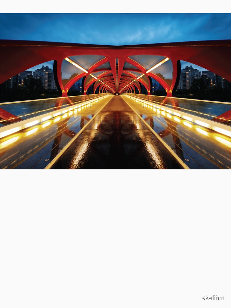 Bridge Calgary by skalihm Unisex , , , Long Sleeve Tee