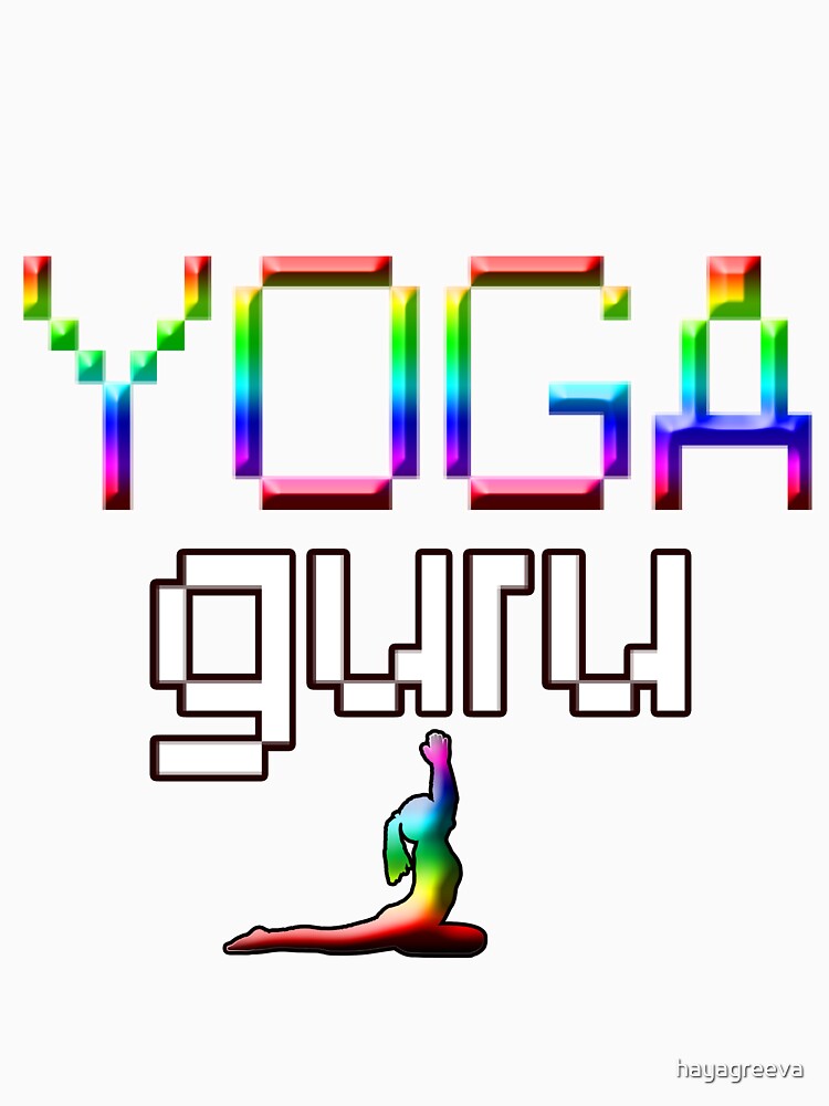 YOGA GURU by hayagreeva Unisex , , , Long Sleeve Tee