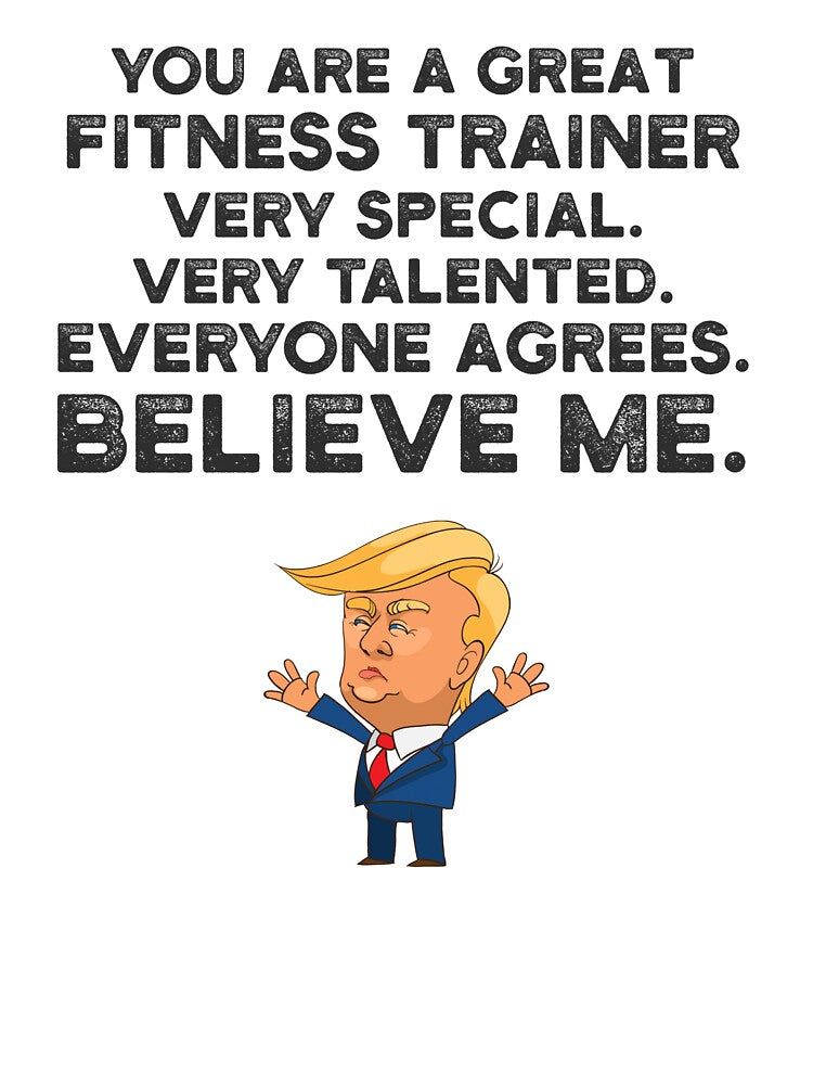 Fitness Trainer Funny Trump by UneDesigns Unisex , , , Long Sleeve Tee