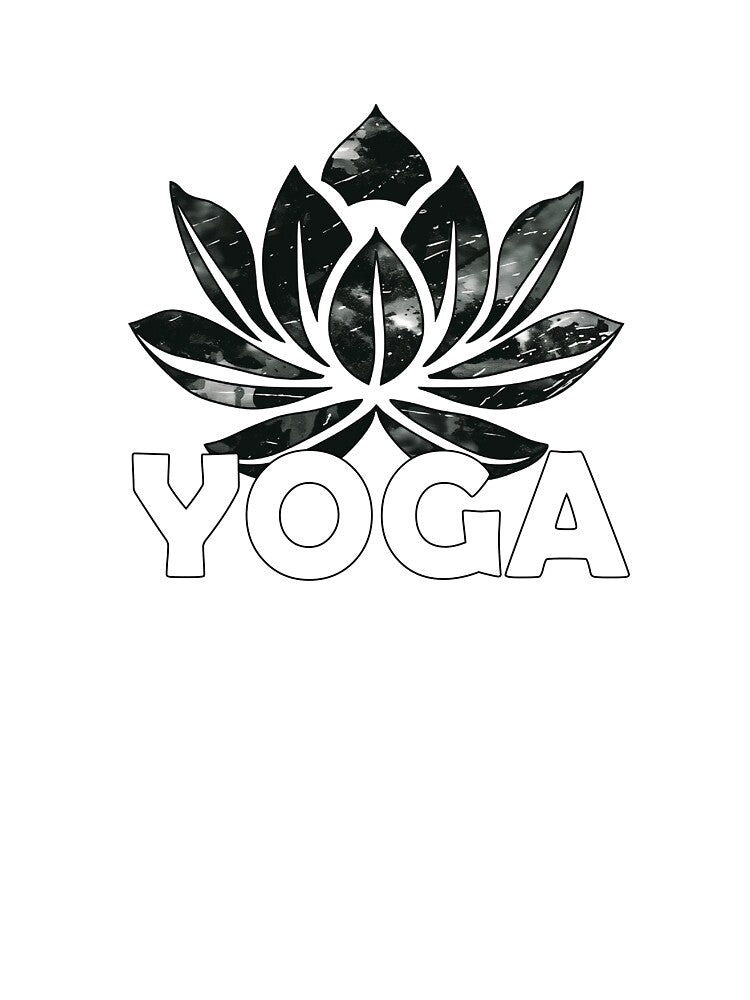 Yoga Lotus Storm by Lichtisign Unisex , , , Long Sleeve Tee