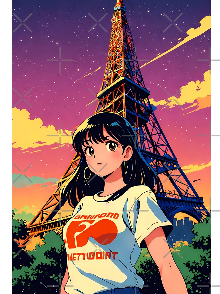 Vintage Anime Tokyo – 90s Japanese Aesthetic by ShadowsInk Unisex , , , Long Sleeve Tee