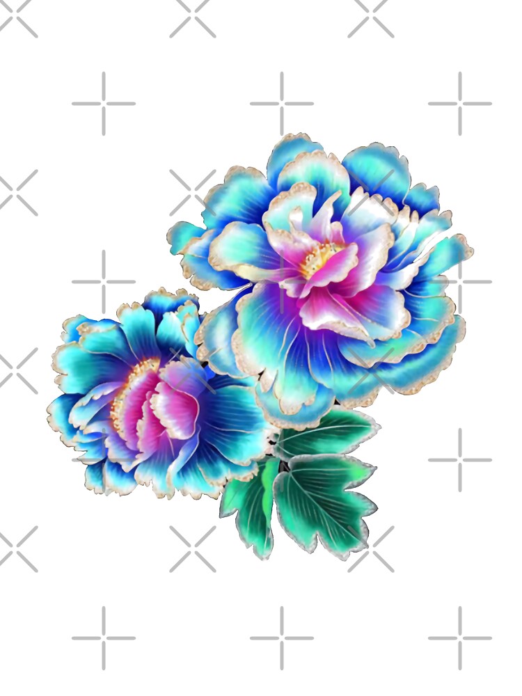 Colorful flower 5 by Ahimsazen Unisex , , , Long Sleeve Tee
