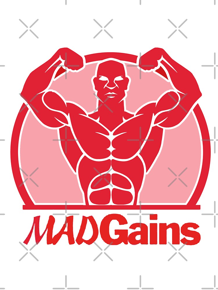 The gains, you get while wearing this are MAD by PhotoIllusions Unisex , , , Long Sleeve Tee