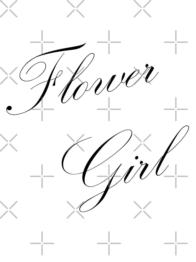 Flower Girl Shirt, Wedding Shirt, Shower Gifts, Flower Girl Gift, Custom Bridal Party Shirts, Girls Wedding by SweetCartoon