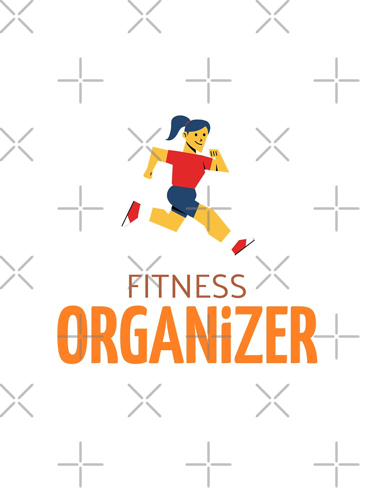 Fitness Organizer, workout plan fitness plan by Fitness-Passion Unisex , , , Long Sleeve Tee