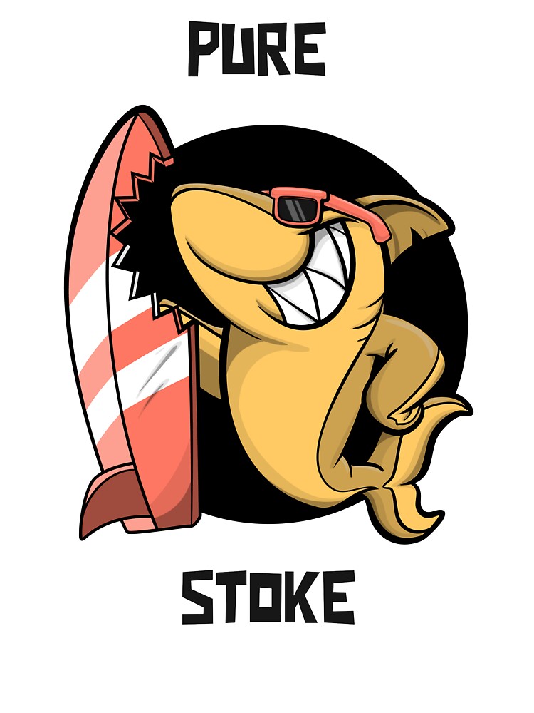 PURE STOKE SURFING by MDBTEES Unisex , , , Long Sleeve Tee