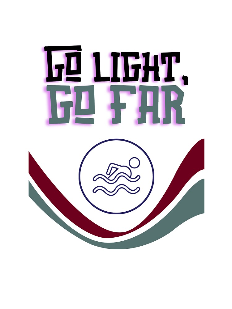 Go Light, Go Far by Zoaluxe Unisex , , , Long Sleeve Tee