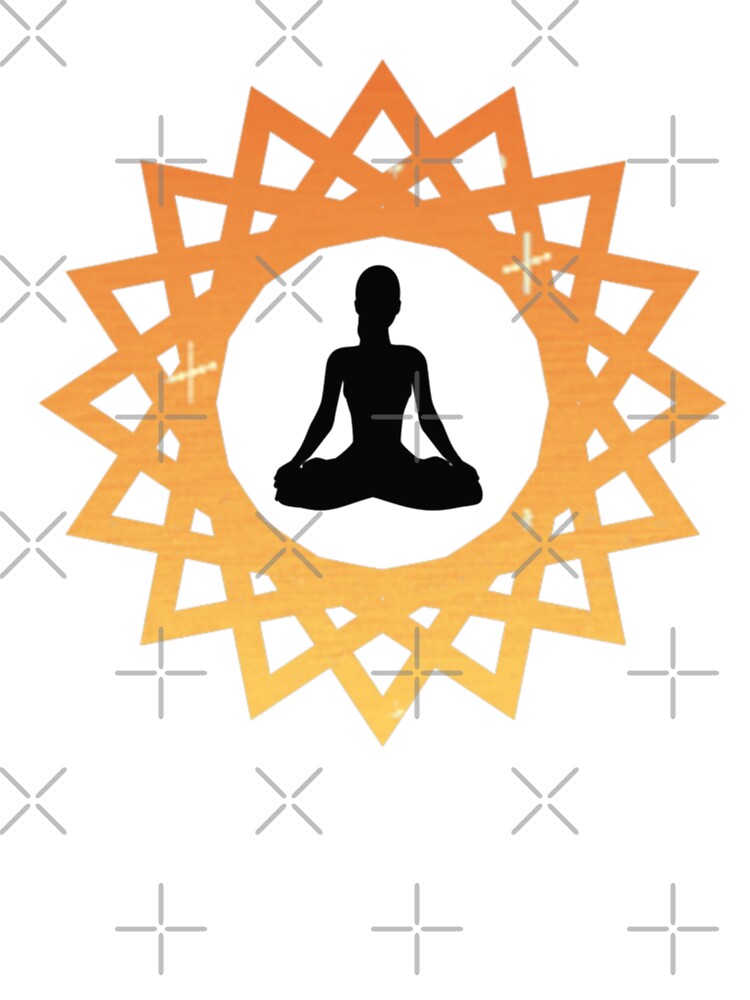 Peaceful yoga lady by DoneAndDusted Unisex , , , Long Sleeve Tee