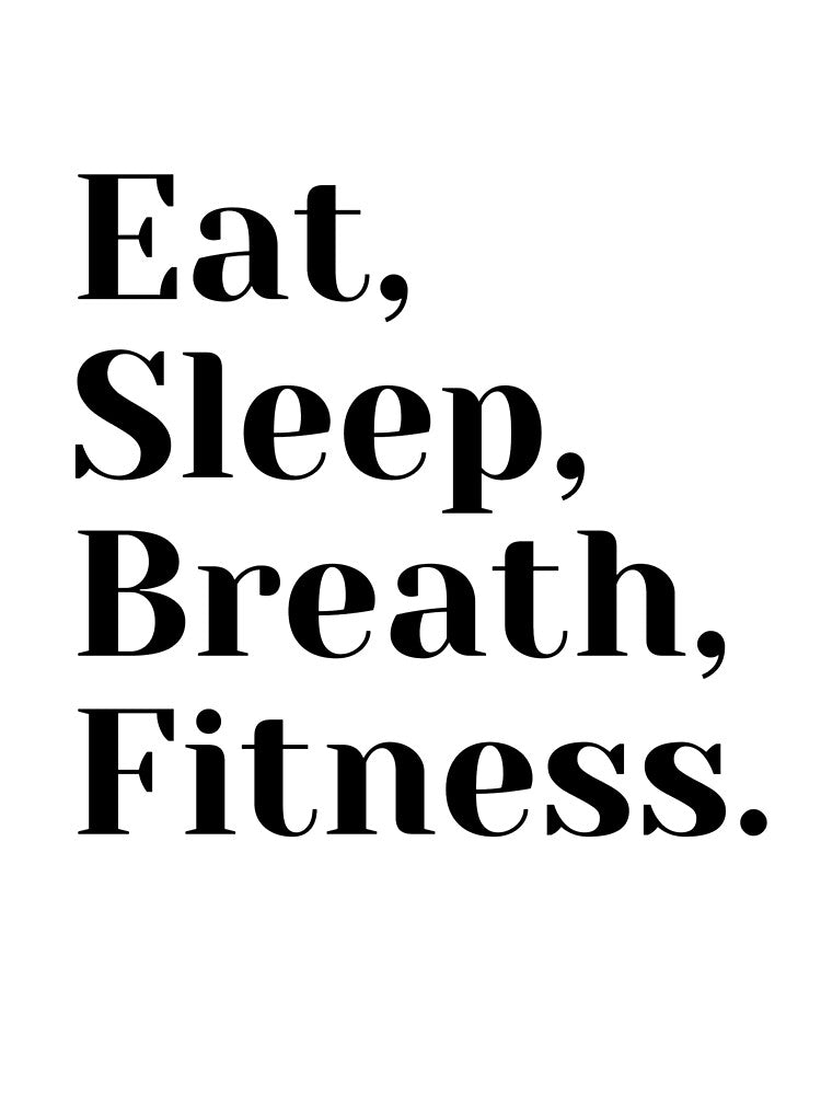Eat, Sleep, Breath, Fitness by SpothDesigns Unisex , , , Long Sleeve Tee