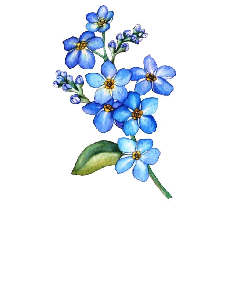 flower illustration by RayIbrahimm Unisex , , , Long Sleeve Tee