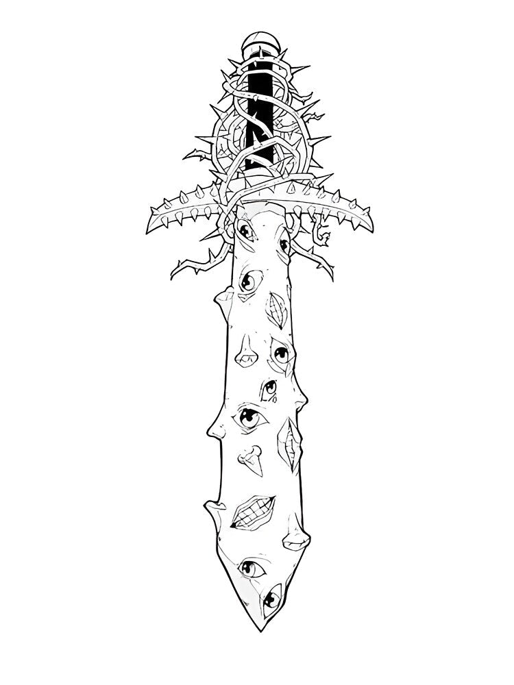Piercing Zanpakuto of Destruction by SacredRoses-Art Unisex , , , Long Sleeve Tee