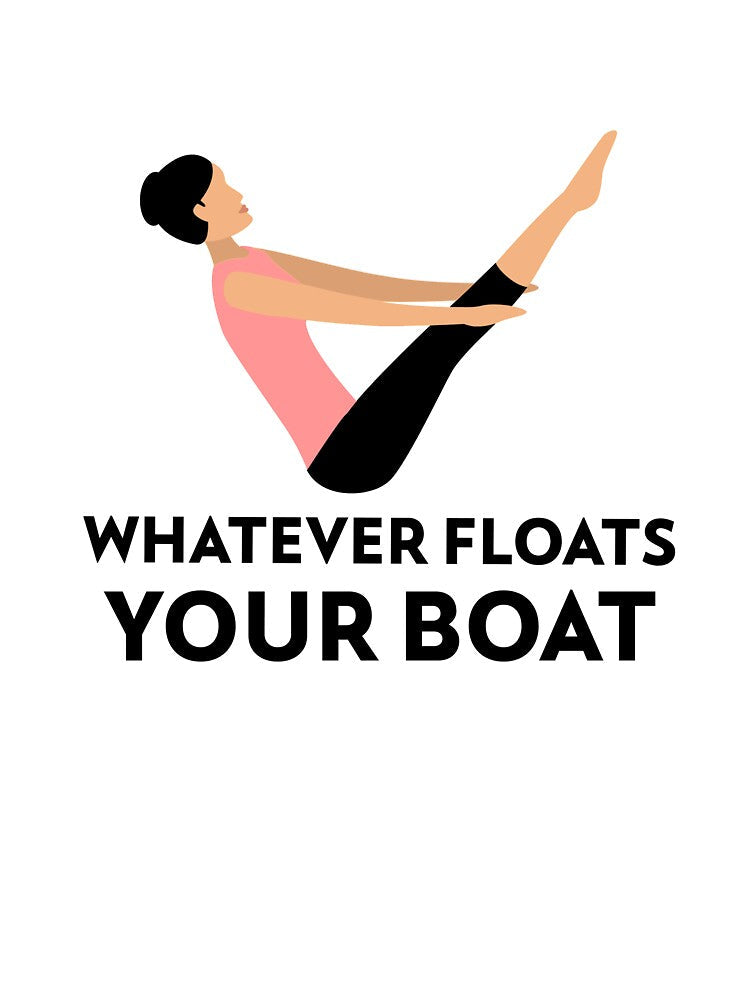Whatever Floats Your Boat by RiseandShineTee Unisex , , , Long Sleeve Tee