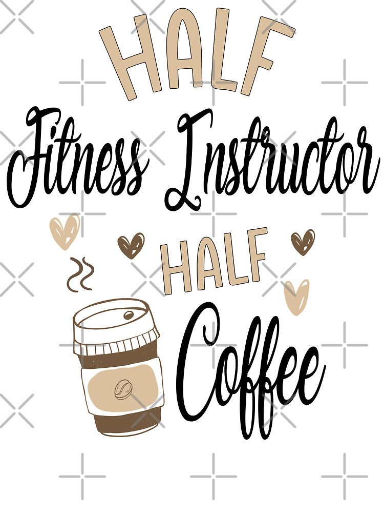 Funny Fitness Instructor Coffee Awesome And Cool by LifeGoods103 Unisex , , , Long Sleeve Tee
