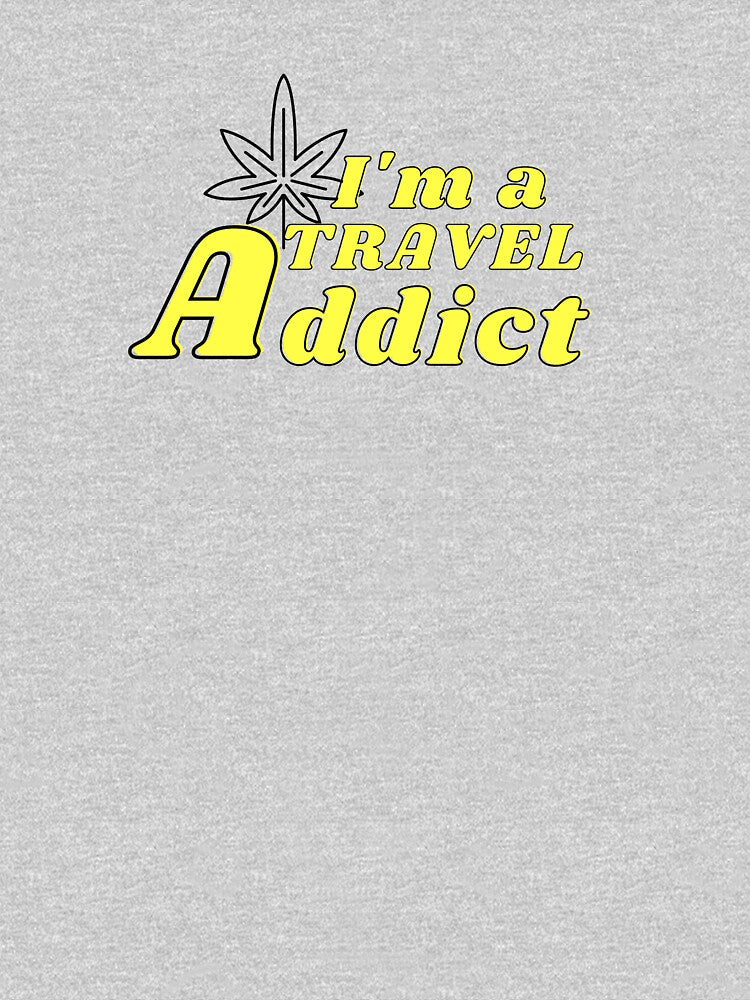 Travel Addict , Travel Big fan by BestOfTravel Unisex , , , Long Sleeve Tee