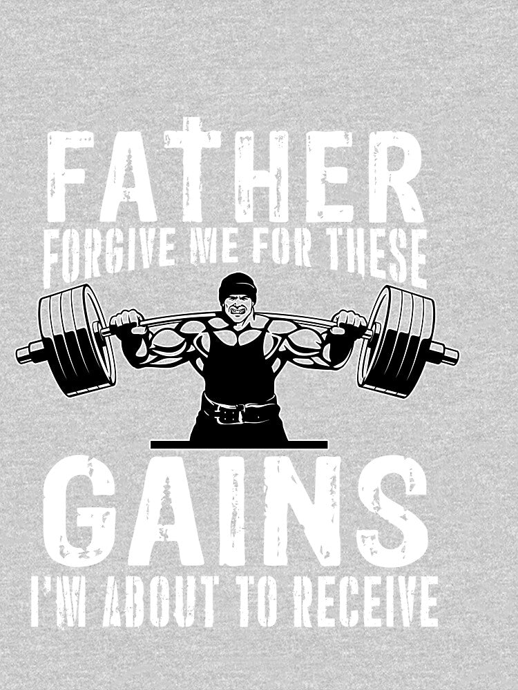 FATHER FORGIVE ME FOR THESE GAINS I'AM ABOUT TO RECEIVE by Billy Wong Unisex , , , Long Sleeve Tee