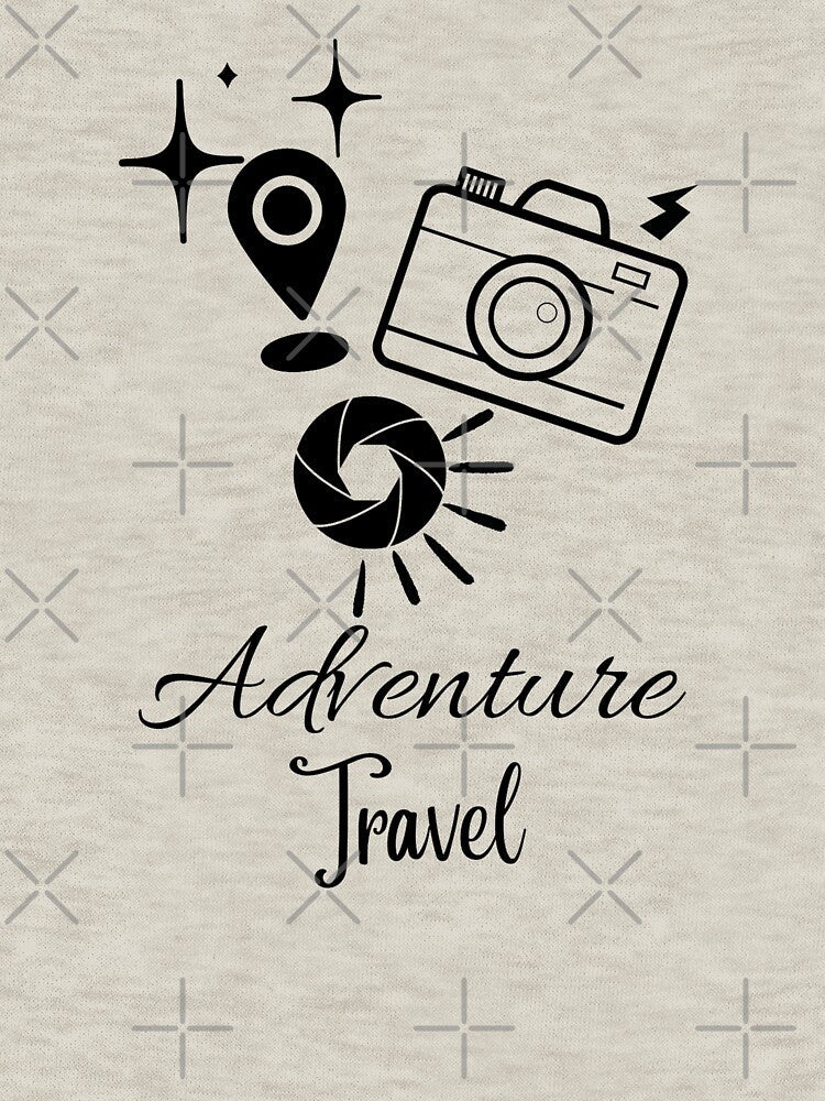 Travel Adventure for Photography & Travel Lover by stylishdzign Unisex , , , Long Sleeve Tee