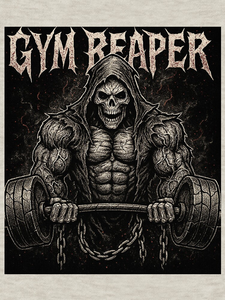 Serious Gym Reaper by PositiviT Unisex , , , Long Sleeve Tee