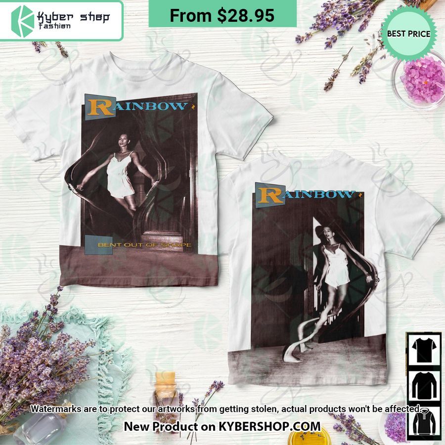 Rainbow Band Bent Out Of Shape Album Shirt