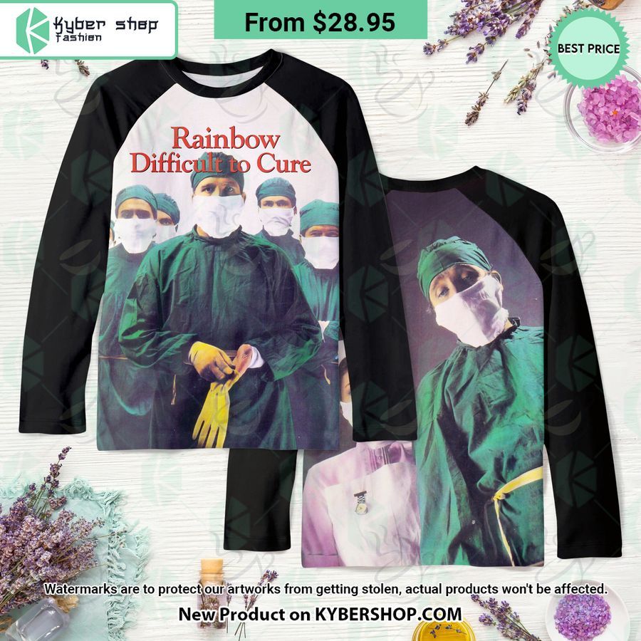 Rainbow Band Difficult To Cure Album Shirt