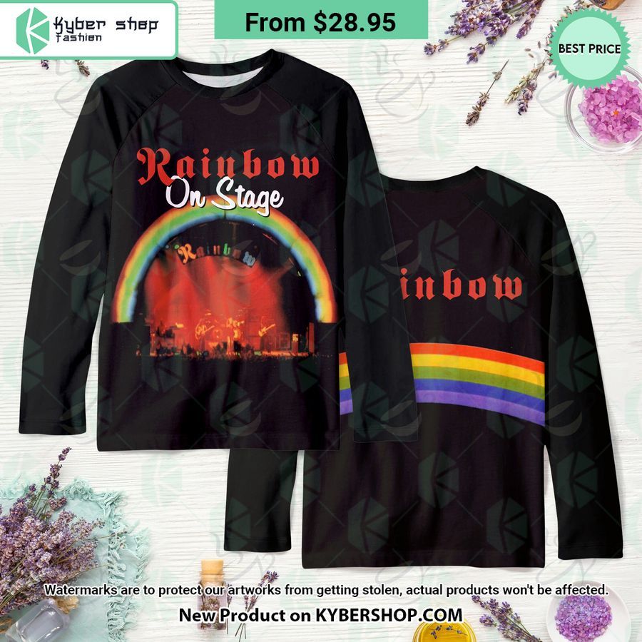 Rainbow Band On Stage Album Shirt