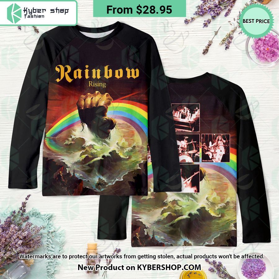 Rainbow Band Rising Album Shirt