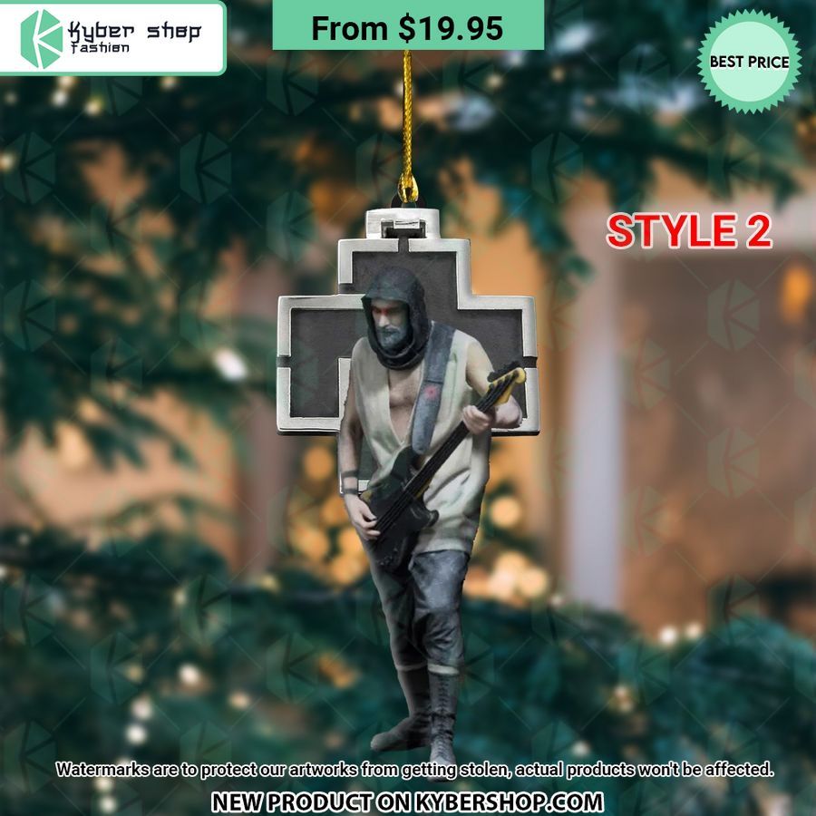 Rammstein Band Christmas Ornament