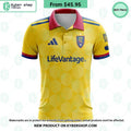 Real Salt Lake 2023 Away The Beehive State MLS CUSTOM Polo Shirt