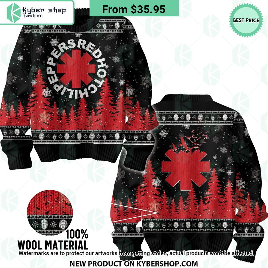 Red Hot Chili Peppers Christmas Sweater