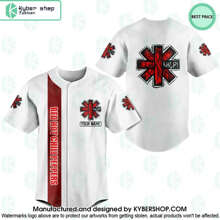 Red Hot Chili Peppers CUSTOM Baseball Jersey