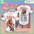 Red Hot Chili Peppers Festival Baseball Jersey