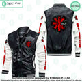 Red Hot Chili Peppers Leather Bomber Jacket