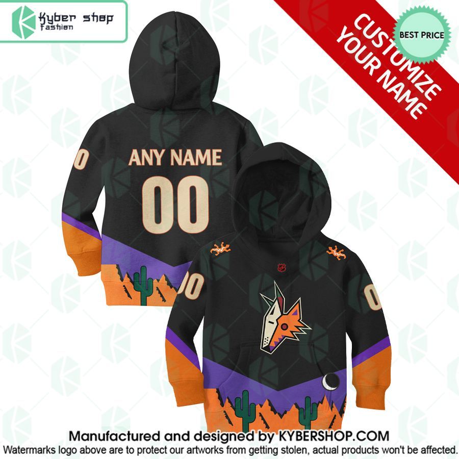 Reverse Retro Jerseys Arizona Coyotes CUSTOM Hoodie