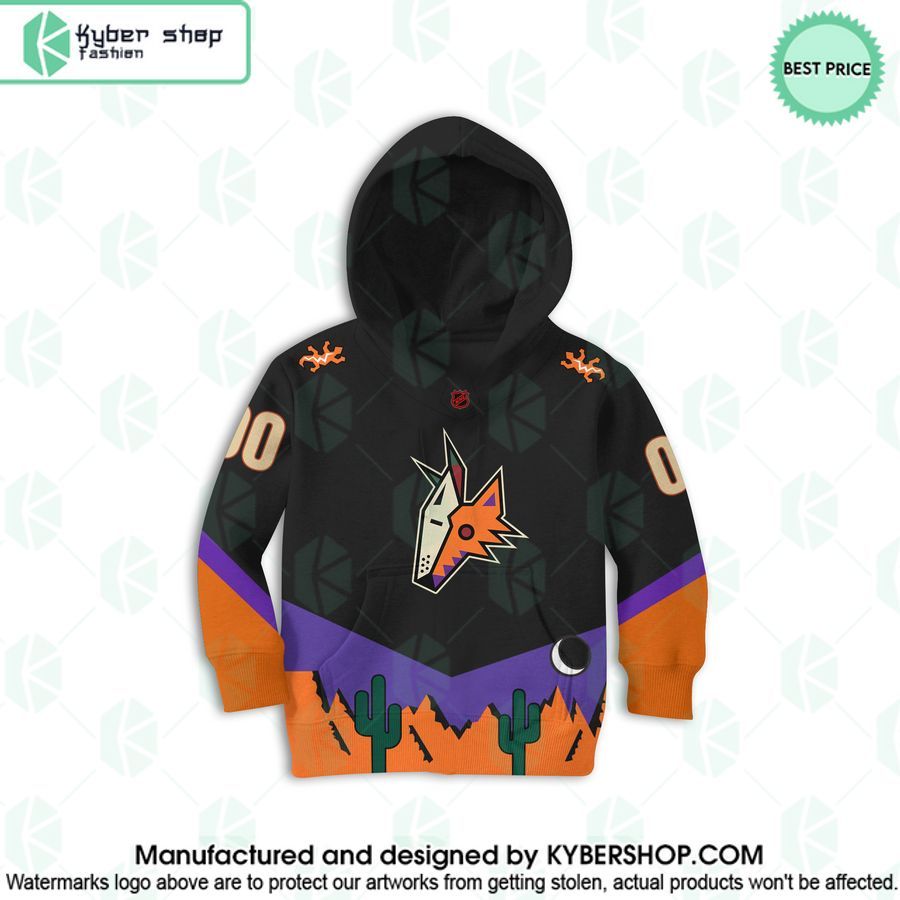 Reverse Retro Jerseys Arizona Coyotes CUSTOM Hoodie