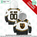 Reverse Retro Jerseys Boston Bruins CUSTOM Hoodie