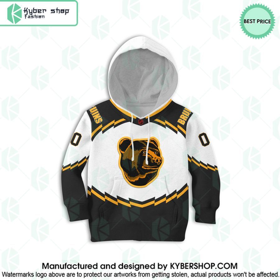 Reverse Retro Jerseys Boston Bruins CUSTOM Hoodie