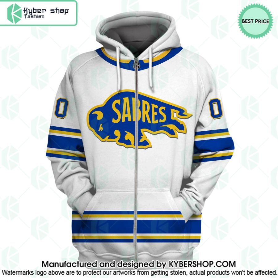 Reverse Retro Jerseys Buffalo Sabres CUSTOM Hoodie