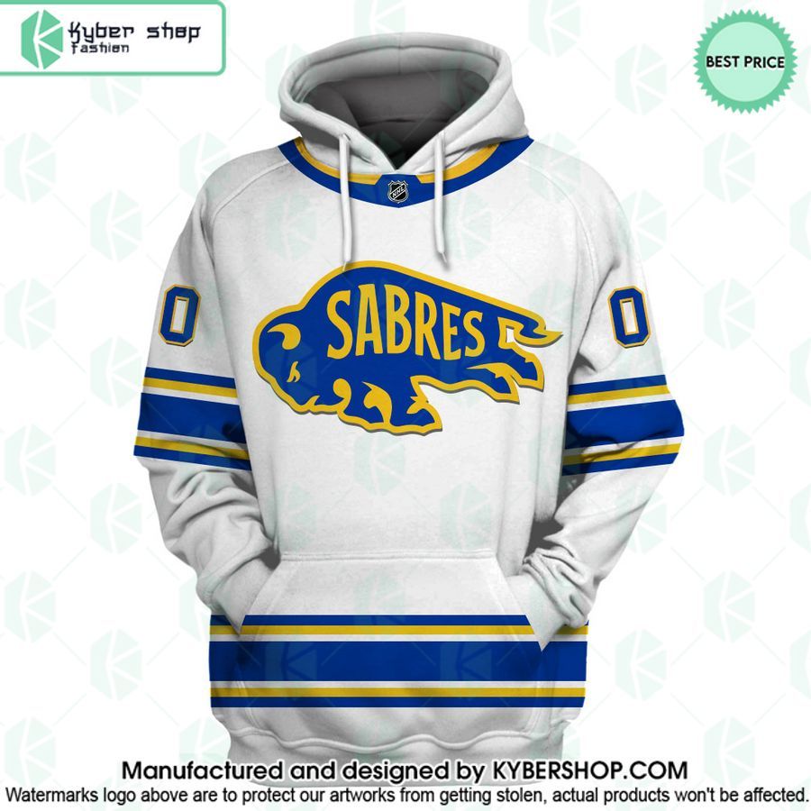 Reverse Retro Jerseys Buffalo Sabres CUSTOM Hoodie