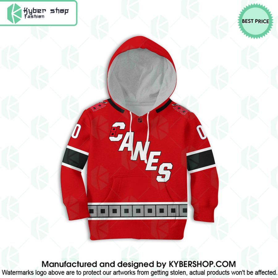 Reverse Retro Jerseys Carolina Hurricanes CUSTOM Hoodie