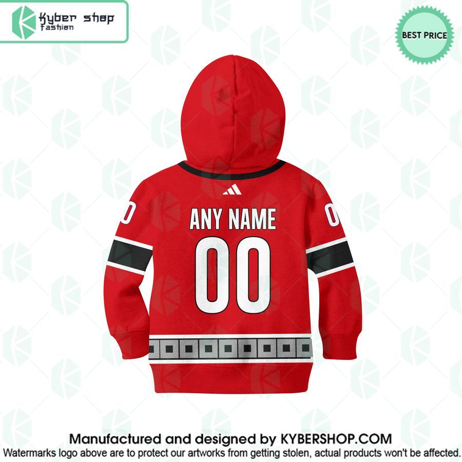 Reverse Retro Jerseys Carolina Hurricanes CUSTOM Hoodie