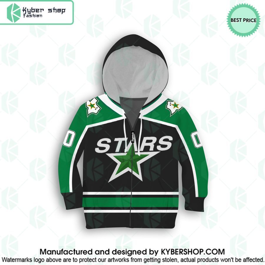 Reverse Retro Jerseys Dallas Stars CUSTOM Hoodie