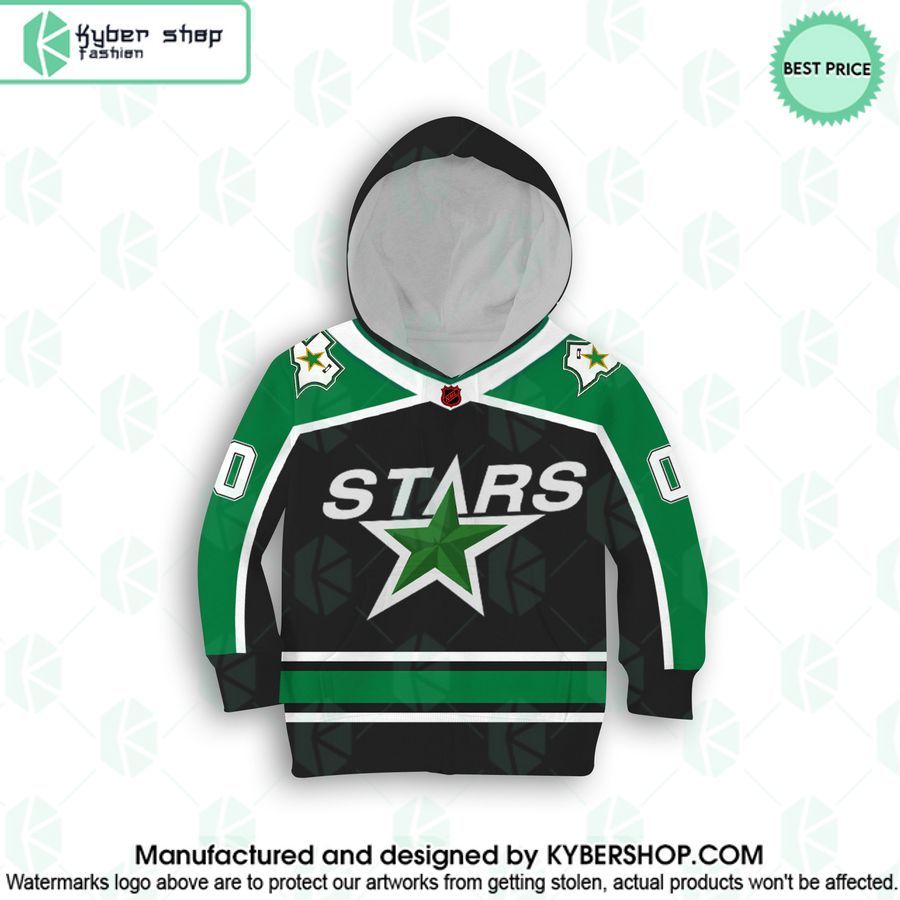 Reverse Retro Jerseys Dallas Stars CUSTOM Hoodie
