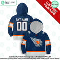 Reverse Retro Jerseys Edmonton Oilers CUSTOM Hoodie