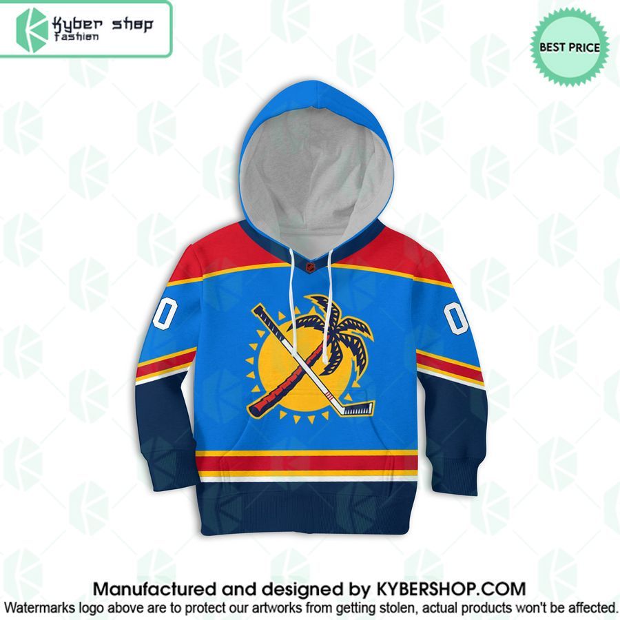Reverse Retro Jerseys Florida Panthers CUSTOM Hoodie