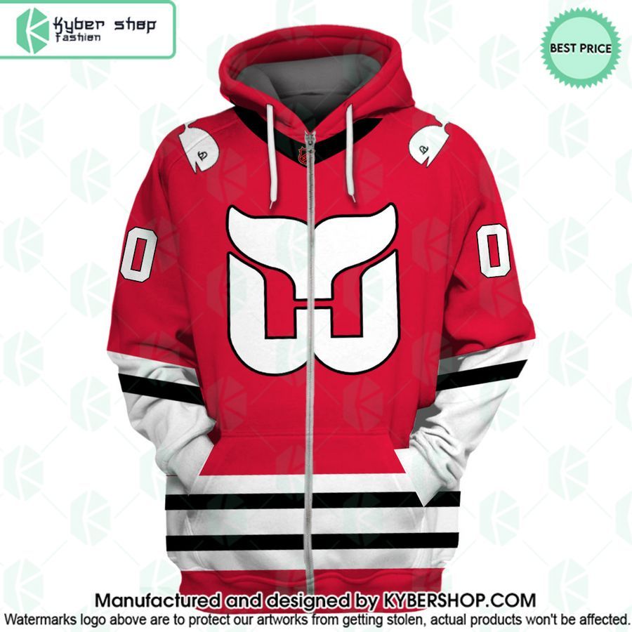 Reverse Retro Jerseys Hartford Whalers CUSTOM Hoodie