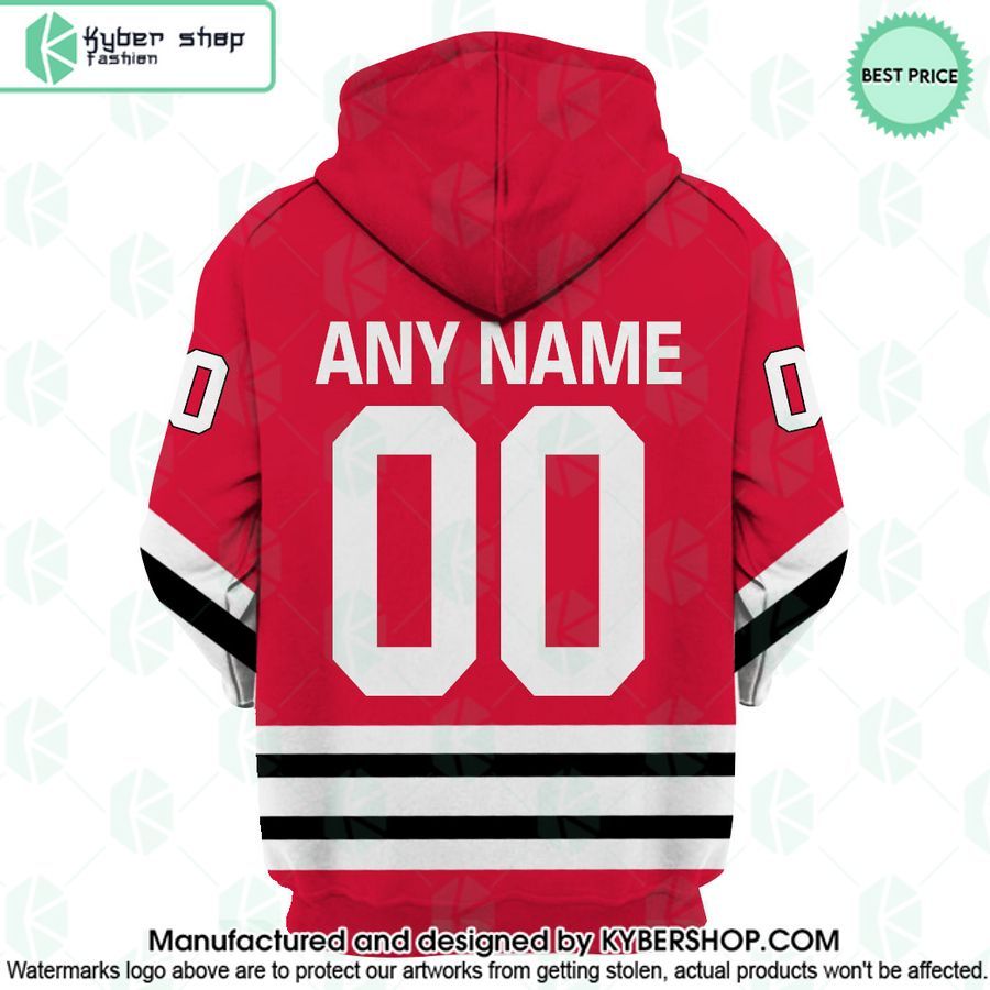 Reverse Retro Jerseys Hartford Whalers CUSTOM Hoodie