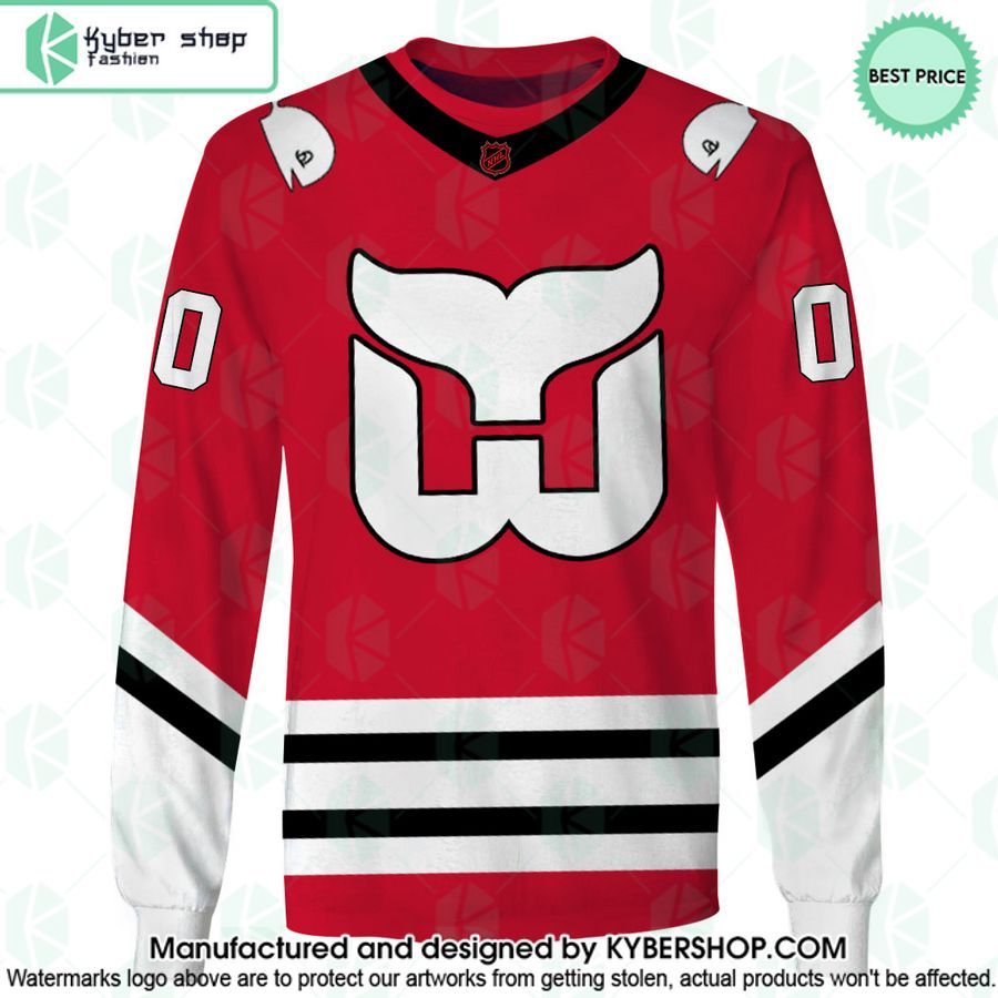 Reverse Retro Jerseys Hartford Whalers CUSTOM Hoodie