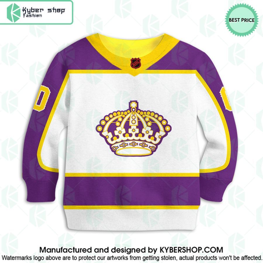 Reverse Retro Jerseys Los Angeles Kings CUSTOM Hoodie