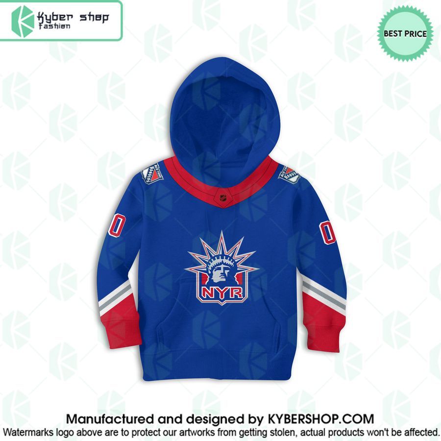 Reverse Retro Jerseys New York Rangers CUSTOM Hoodie