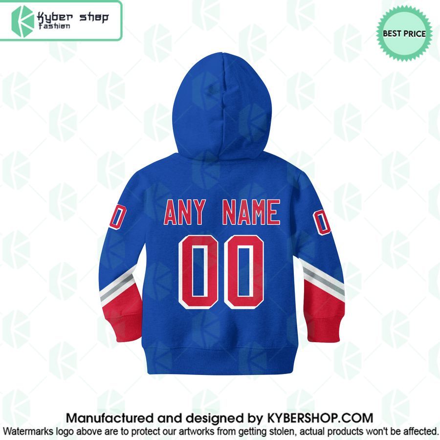 Reverse Retro Jerseys New York Rangers CUSTOM Hoodie