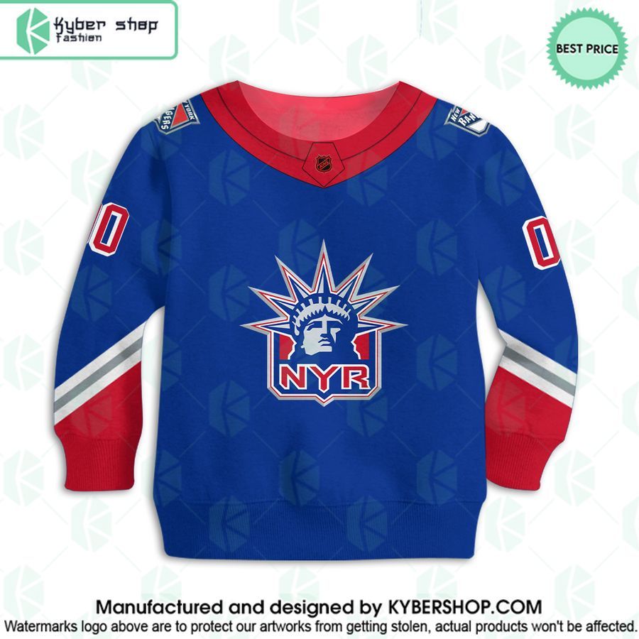 Reverse Retro Jerseys New York Rangers CUSTOM Hoodie